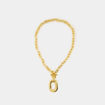 Rabanne Xl Link Necklace -  - Aluminum - Gold