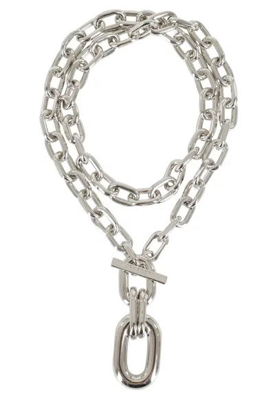 Rabanne Xl Link Necklace In Silver