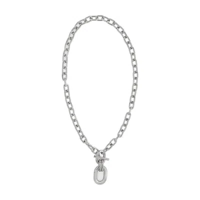 Rabanne Xl Link Necklace In Silver