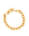 Rabanne Chunky Gold Chain Bracelet With Toggle Clasp In Gold