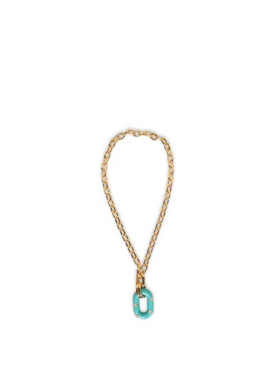 Rabanne Xl Link Necklace In Metallic