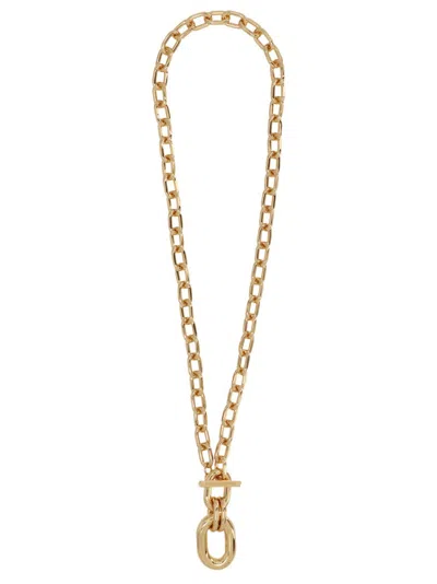 Rabanne Chunky Chain Xl Link Necklace In Gold