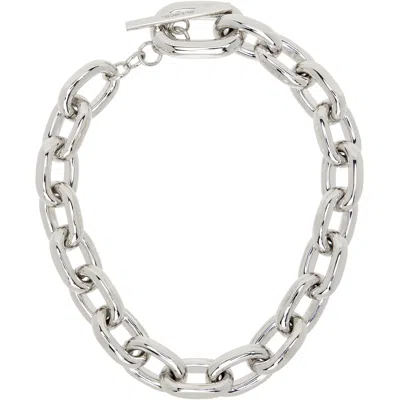 Rabanne Xl Link Necklace In Neutral