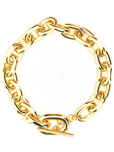 Rabanne Xl Link Necklace In Gold