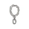 Rabanne Xl Link Necklace In Metallic