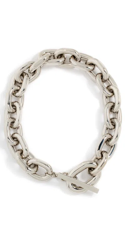 Rabanne Xl Link Necklace Silver