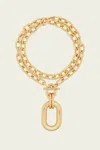 Rabanne Xl Link Pendant In Gold