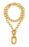 Rabanne Xl Link Pendant Necklace In Gold