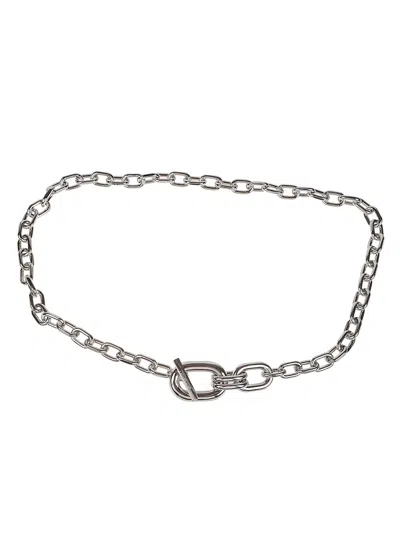 Rabanne Xl Link Pendant Necklace In Silver