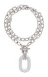 Rabanne Xl Link Pendant Necklace In Metallic