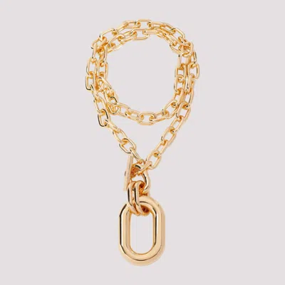 Rabanne Xl Link Sautoir Pendant Earrings In Gold