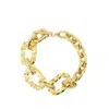Rabanne Women's Xl Link Twist Necklace In Gold