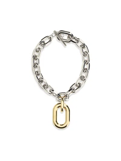 Rabanne Xl Necklace In Silver