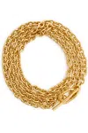 Rabanne Xs Link Layered Necklace In Gold