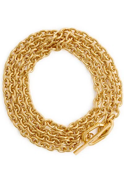 Rabanne Xs Link Layered Necklace In Gold