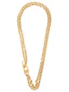 Rabanne Golden Xs Link Necklace In Gold