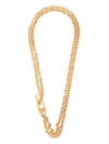 Rabanne Golden Xs Link Necklace In Gold