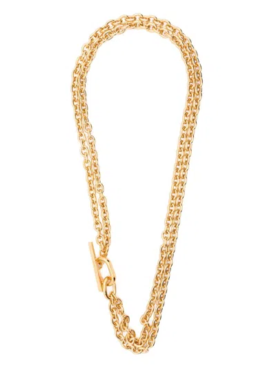 Rabanne Golden Xs Link Necklace