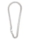 Rabanne Xs Link Necklace In Silver
