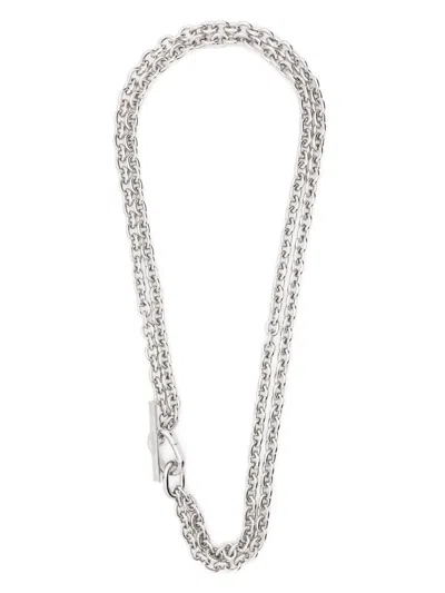 Rabanne Xs Link Necklace In Silver