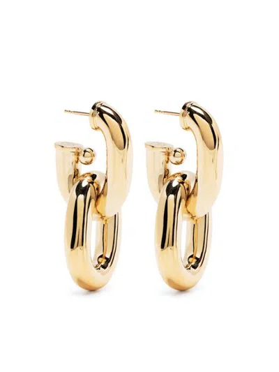 Rabanne Xxl Chain-link Earrings In Gold