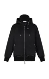 Rabanne Zip-detailed Jacket In Black