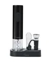 Rabbit Black Stainless Steel Wine Opener, 5 Piece Set In Black