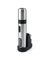 Rabbit Electric Corkscrew And Preserver, Stainless Steel In Silver