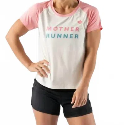 Rabbit Ez Cropped Tee In White Strawberry In Multi