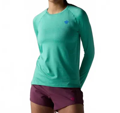 Rabbit Ez Long Sleeve Tee In Opal In Green