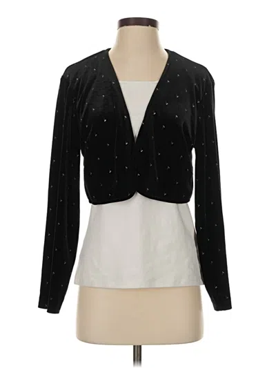 Pre-owned Rabbit Rabbit Rabbit Designs Cardigan Sweater In Black