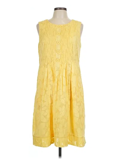 Pre-owned Rabbit Rabbit Rabbit Designs Casual Dress In Yellow
