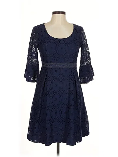 Pre-owned Rabbit Rabbit Rabbit Designs Cocktail Dress In Blue