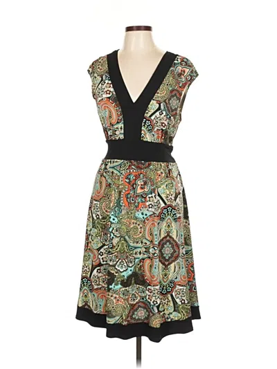 Pre-owned Rabbit Rabbit Rabbit Designs Cocktail Dress In Brown