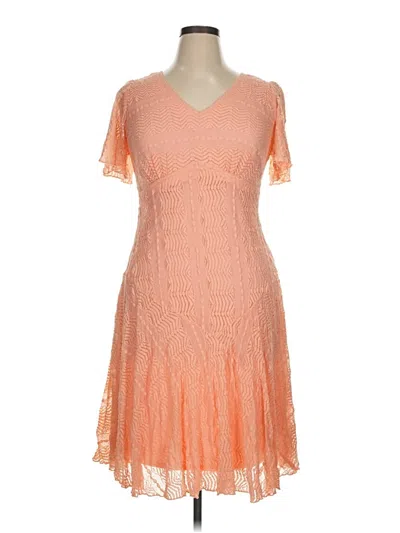 Pre-owned Rabbit Rabbit Rabbit Designs Cocktail Dress In Orange