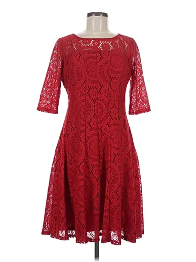 Pre-owned Rabbit Rabbit Rabbit Designs Cocktail Dress In Red