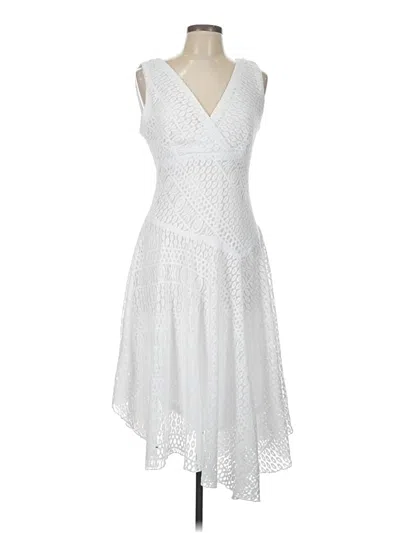 Pre-owned Rabbit Rabbit Rabbit Designs Cocktail Dress In White