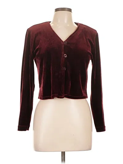 Pre-owned Rabbit Rabbit Rabbit Designs Jacket In Burgundy