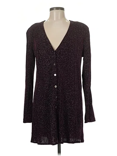 Pre-owned Rabbit Rabbit Rabbit Designs Kimono In Burgundy