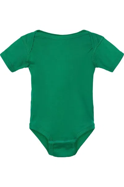 Rabbit Skins Kids' Infant Baby Rib Bodysuit In Green