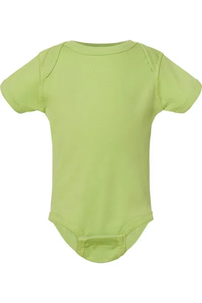 Rabbit Skins Kids' Infant Baby Rib Bodysuit In Green