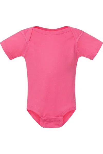Rabbit Skins Kids' Infant Baby Rib Bodysuit In Pink