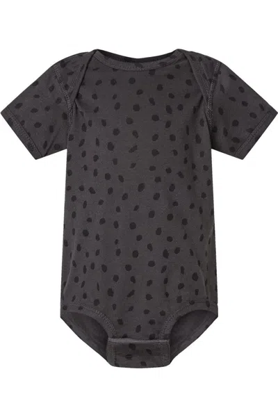 Rabbit Skins Kids' Infant Fine Jersey Bodysuit In Gray