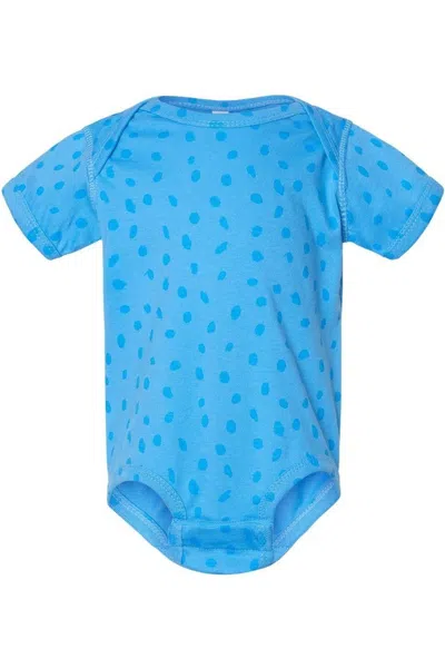 Rabbit Skins Kids' Infant Fine Jersey Bodysuit In Blue
