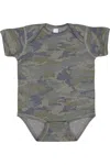 Rabbit Skins Infant Fine Jersey Bodysuit In Pattern