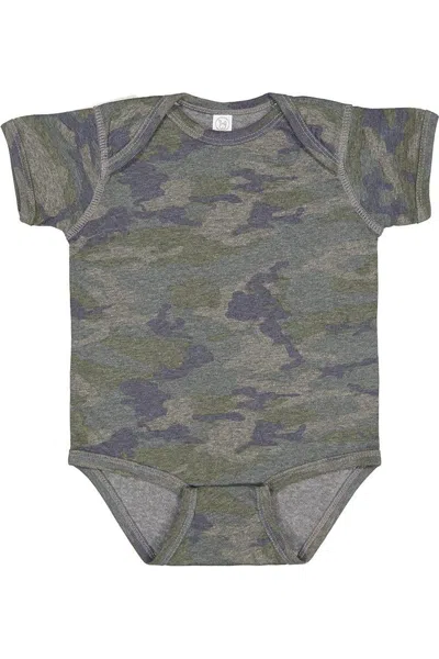 Rabbit Skins Kids' Infant Fine Jersey Bodysuit In Pattern