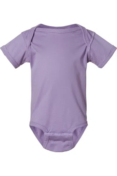 Rabbit Skins Kids' Infant Fine Jersey Bodysuit In Purple