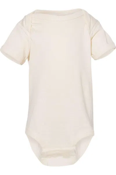 Rabbit Skins Kids' Infant Fine Jersey Bodysuit In Neutral
