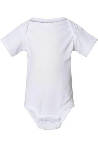 Rabbit Skins Kids' Infant Fine Jersey Bodysuit In White