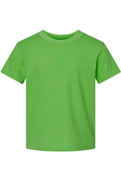 Rabbit Skins Kids' Juvy Short Sleeve T-shirt In Green